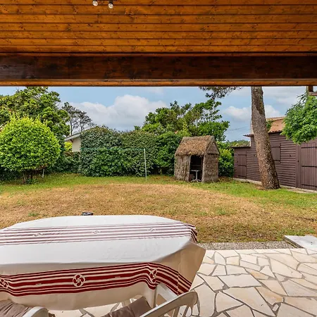 Maison A Biscarrosse: Proche Plage, Commerces, Jardin, Terrasse Avec Bbq, 5 Pers, Garage - Fr-1-521-247 בית נופש ביסקארוס